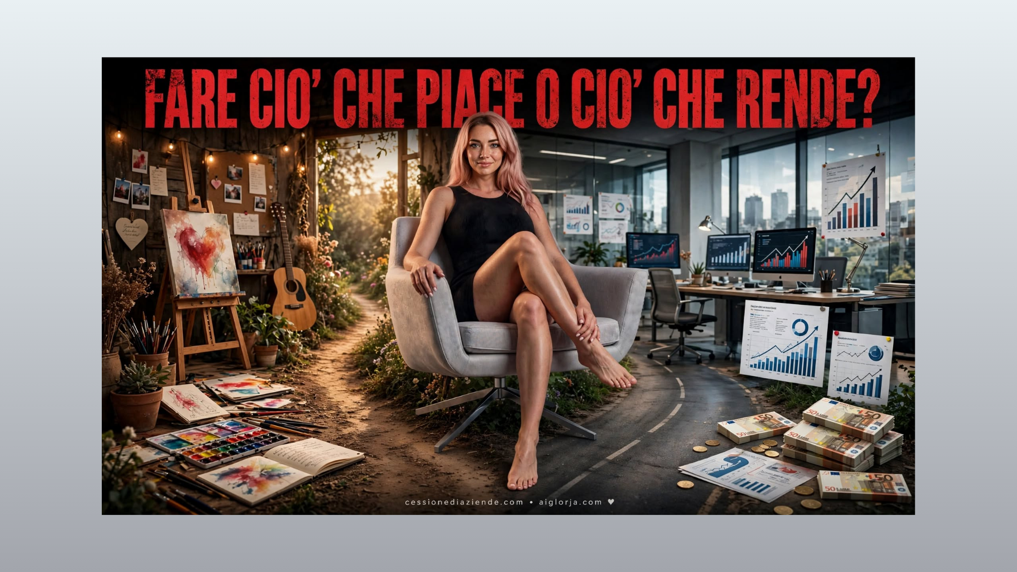 Fare ciò che piace… o ciò che rende?